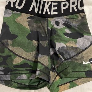 Nike Pro Camo Compression Shorts